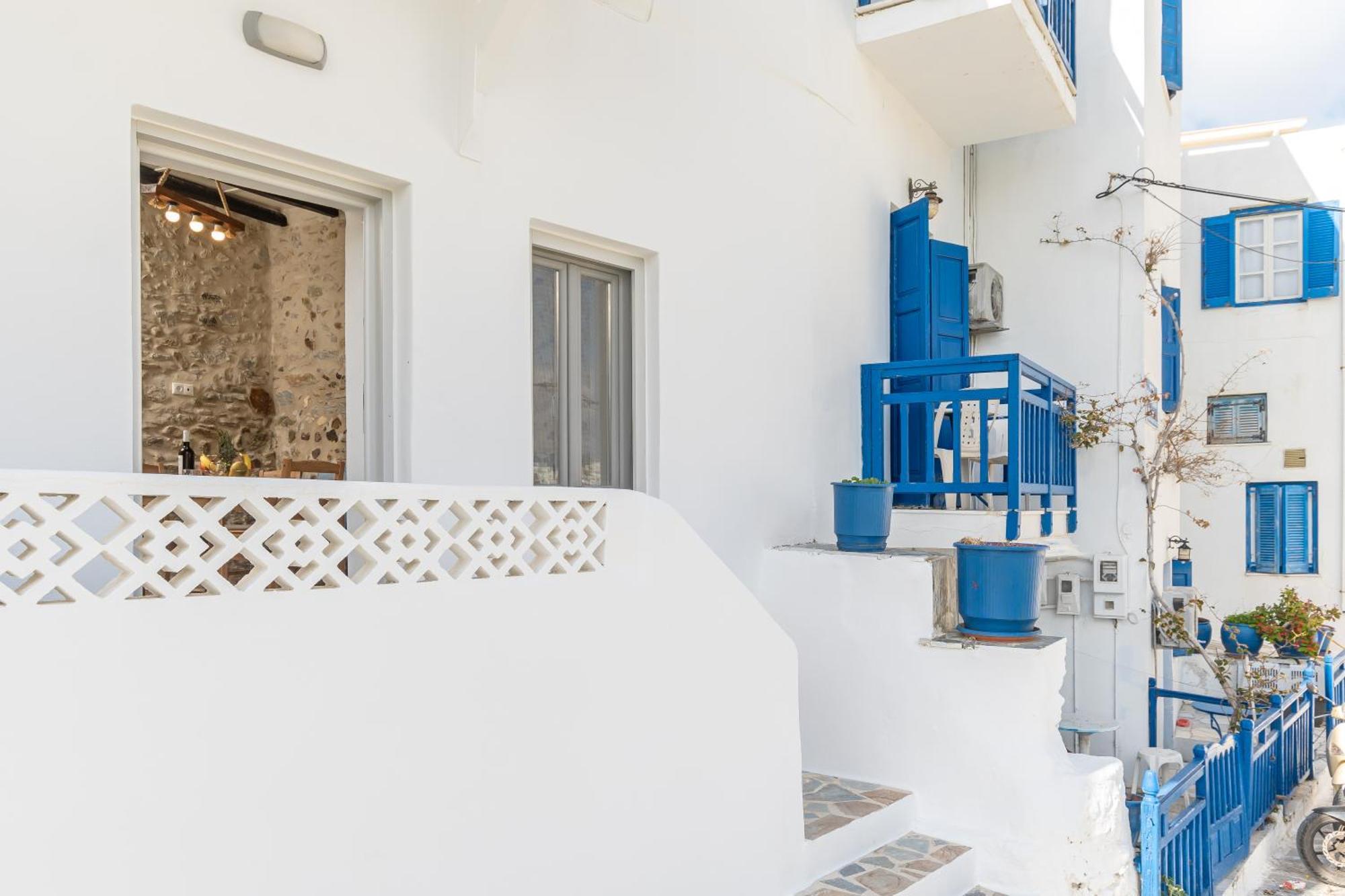 The White Stone House Apartamento Naxos City Exterior foto